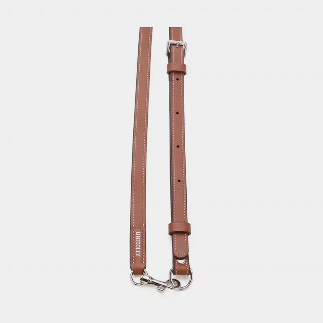 Pivot adjustable leather tether